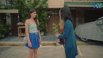 Antonette Garcia and Ashley Ortega in Hearts on Ice (2023)