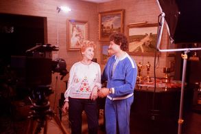 Mrs. George (Zsoka) Pal and Arnold Leibovit 