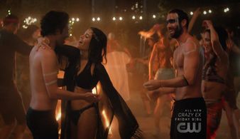 Jesse Rath and Joshua Sasse in No Tomorrow (2016)