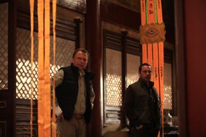 Sam Neill and Robert Mammone in The Dragon Pearl