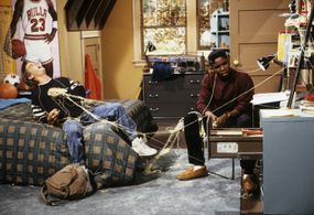 Randy Josselyn and Darius McCrary in Family Matters (1989)