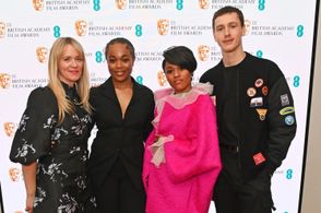 Bukky Bakray, Edith Bowman, Ariana DeBose, and Harris Dickinson