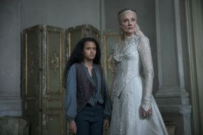 Joely Richardson and Jordan Loughran in Emerald City (2016)