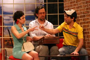 Martha Issová, Pavel Simcík, and Václav Neuzil in Cerná díra (2011)