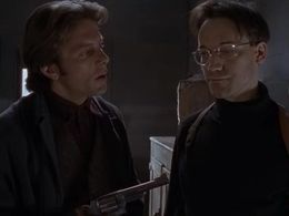 Ted Raimi and Gary Cole in American Gothic (1995)