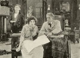 House Peters and Laura Sawyer in An Hour Before Dawn (1913)