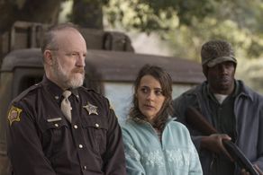 Jim Beaver and Abby Miller in Justified (2010)