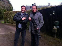 Playing Paul Hillman in Hidden(BBC) with Mark Powley