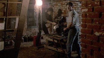 James Sutterfield and James Villemaire in Zombie 5: Killing Birds (1988)