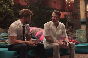 Nick Viall and Evan Bass in Bachelor in Paradise (2014)
