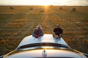 Cut Bank, MT - Scouted a day and a half for the perfect hay field used in 