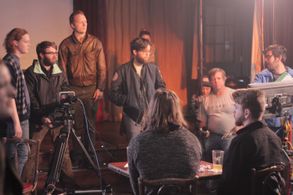 Behind the scenes on 