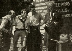 Augustus Carney, David Kirkland, Victor Potel, and Harry Todd in The Awakening at Snakeville (1914)