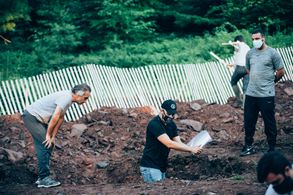 Dennis Latos and Scott Aharoni