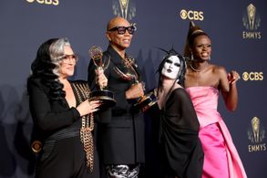 RuPaul, Michelle Visage, Gottmik, and Symone at an event for The 73rd Primetime Emmy Awards (2021)