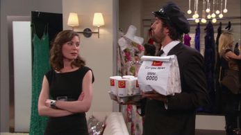 Jonathan Kite and Laurel Coppock in 2 Broke Girls (2011)