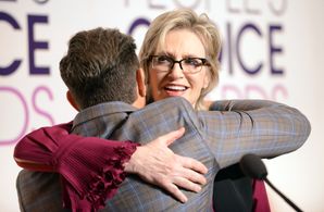 Mark Burnett and Jane Lynch