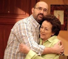 Amparo Baró and Javier Cámara in 7 vidas (1999)