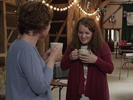 Emma Cunniffe and Helen Schlesinger in Inspector Lewis (2006)