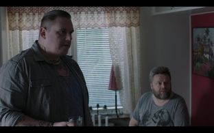 Victor von Schirach and Thomas Mattsson in The Simple Heist (2017)