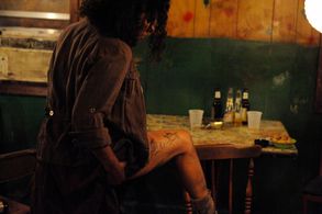 Miss Bathsheba's tattoo reveal, deleted scene from Beasts of the Southern Wild.