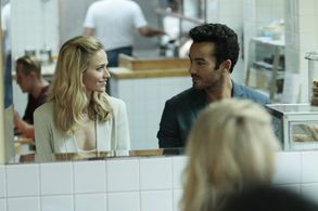 Aarón Díaz and Johanna Braddy in Quantico (2015)