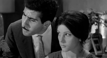 Aldo Puglisi and Stefania Sandrelli in Seduced and Abandoned (1964)