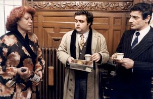 Charles Denner, Régine, and Jacques Villeret in Robert et Robert (1978)