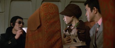 Masaaki Daimon, Shin Kishida, and Reiko Tajima in Godzilla vs. Mechagodzilla (1974)