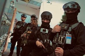 Eddie Steeples, Anthony Xzavier Estrada, and Sam Asghari