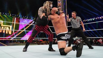 Bill Goldberg and Windham Rotunda in WWE Super Show-Down (2020)