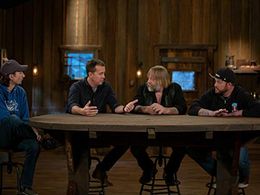 Christo Doyle, Parker Schnabel, Tony Beets, and Rick Ness in Gold Rush: The Dirt: The Ness Mess (2020)