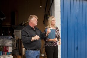 Dan Dotson and Laura Dotson in Storage Wars (2010)