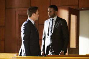 Patrick J. Adams and Jordan Johnson-Hinds in Suits (2011)