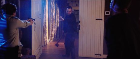 Graham Skipper, John Speredakos, and Jesse Dufault in The Mind's Eye (2015)