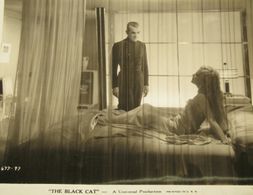 Boris Karloff and Lucille Lund in The Black Cat (1934)