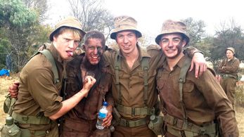 Edwin Gagiano is Marius in Seun (Son),with Deanre Reiners, Janus Prinsloo and Miles Petzer