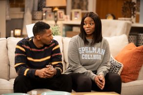 Brittany Inge and Vince Swann in The Ms. Pat Show (2021)