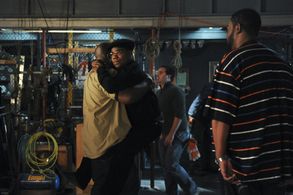 Kevin Dotcom Brown, Tracy Morgan, and Grizz Chapman in 30 Rock (2006)