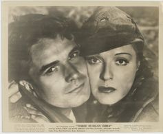 Kent Smith and Anna Sten in Three Russian Girls (1943)