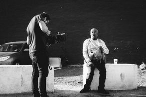 Danny Dunlop On Set With David Liebe Hart