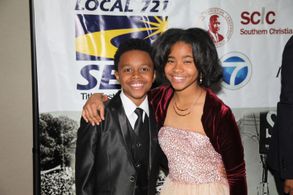 With my brother Milton TJ Taylor