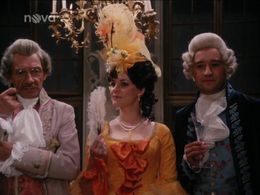 Dana Bartunková, Josef Kemr, and Viktor Preiss in Give the Devil His Due (1985)