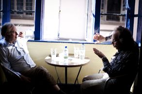 Richard Dawkins and Lawrence Krauss in The Unbelievers (2013)