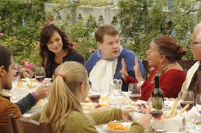 James Corden, Maria Del Monte, and Valeria Bilello in One Chance (2013)