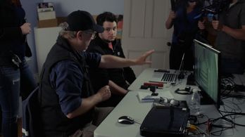 Paul Andrew Kimball and Dillon Garland in Haunted (2017)