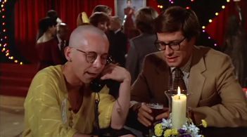 Fred McCarren and Steve Tracy in Class Reunion (1982)