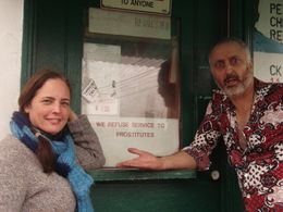 Meth Head. With director, Jane Clark.