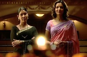 Shweta Kawatra and Sakshi Tanwar in Kahaani Ghar Ghar Kii (2000)