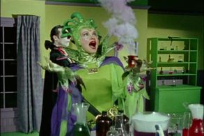 Julie Newmar and Henry Polic II in Monster Squad (1976)